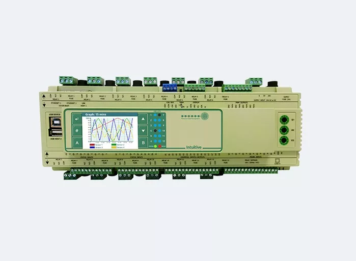The new Intuitive Rack Circuit controller for controlling refrigeration applications from RDM