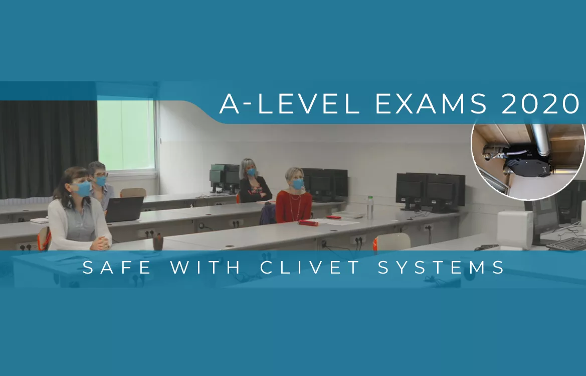 Safe A level exams thanks to Clivet air renewal systems