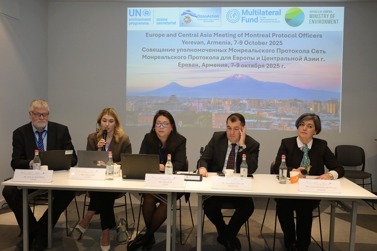 UNEP holds regional ECA Montreal Protocol meeting in Armenia