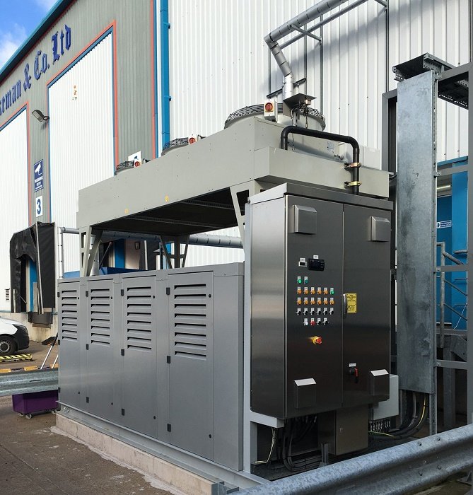 Star Refrigeration installed a new Helix Spiral freezer at James T Blakeman’s Millennium Way production facility