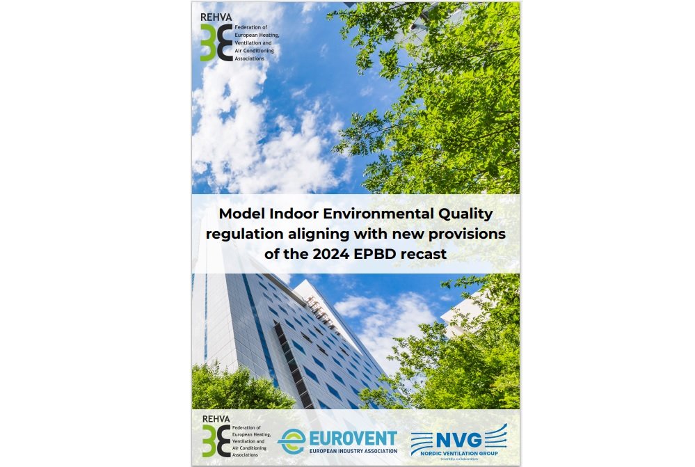 REHVA Releases Model IEQ Regulation in Line with 2024 EPBD Recast