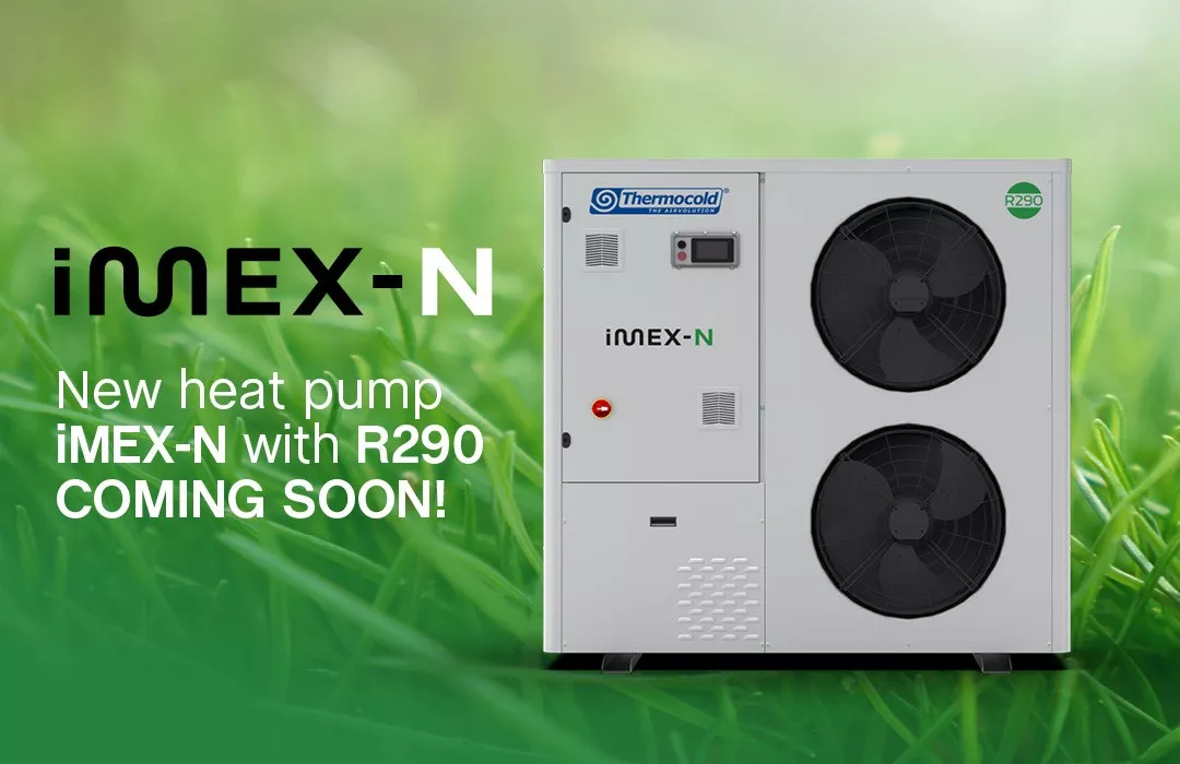 Thermocold presents a new range of air-to-water heat pumps iMEX-N