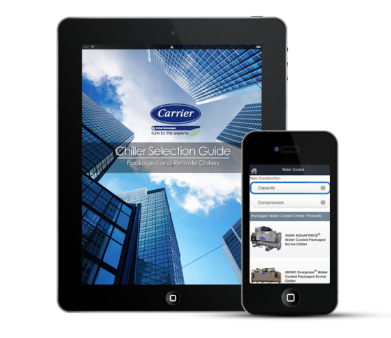 Carrier's Updated Mobile App Makes Chiller Selection Easier and Faster