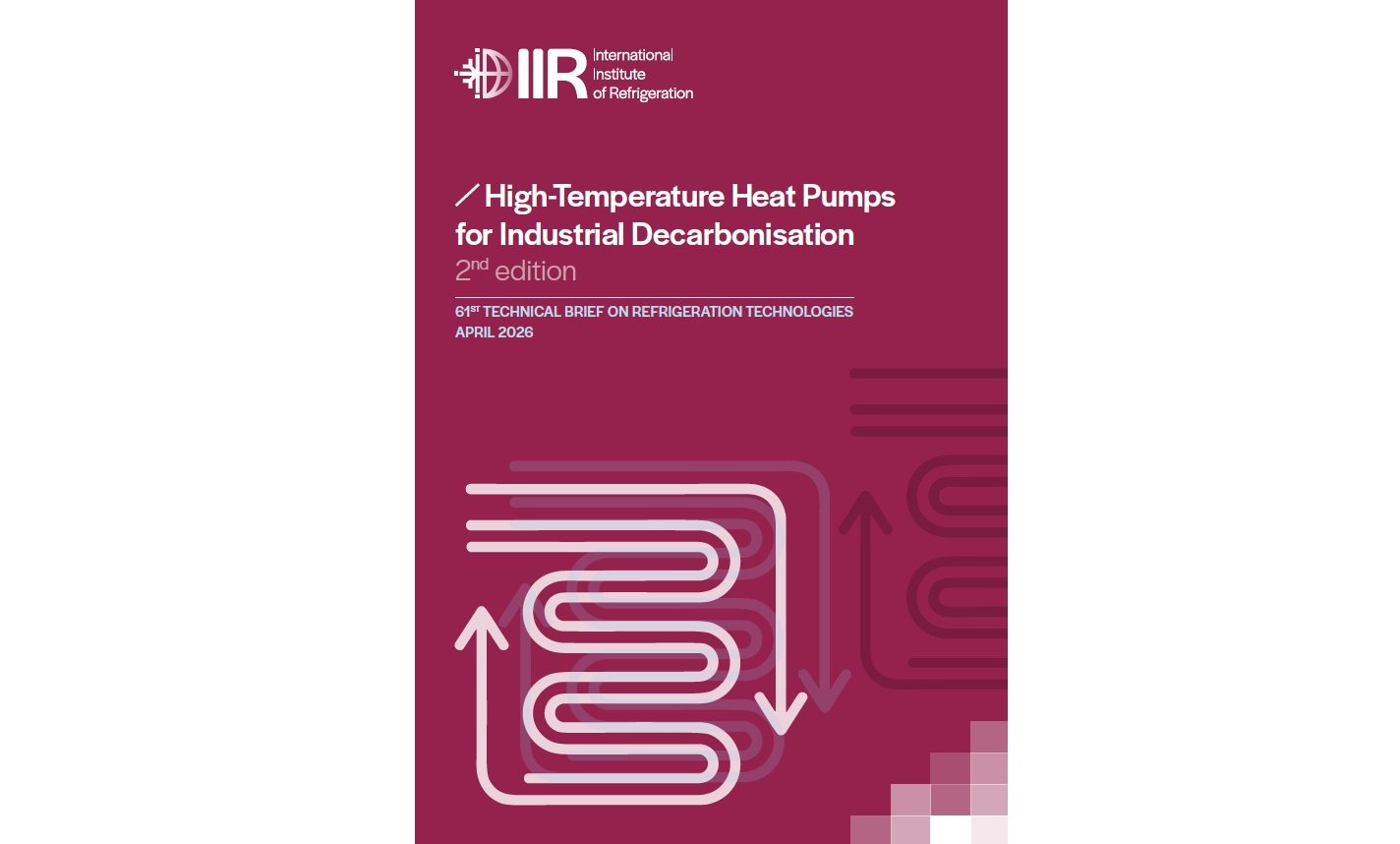 The IIR publishes brief on high-temperature heat pumps
