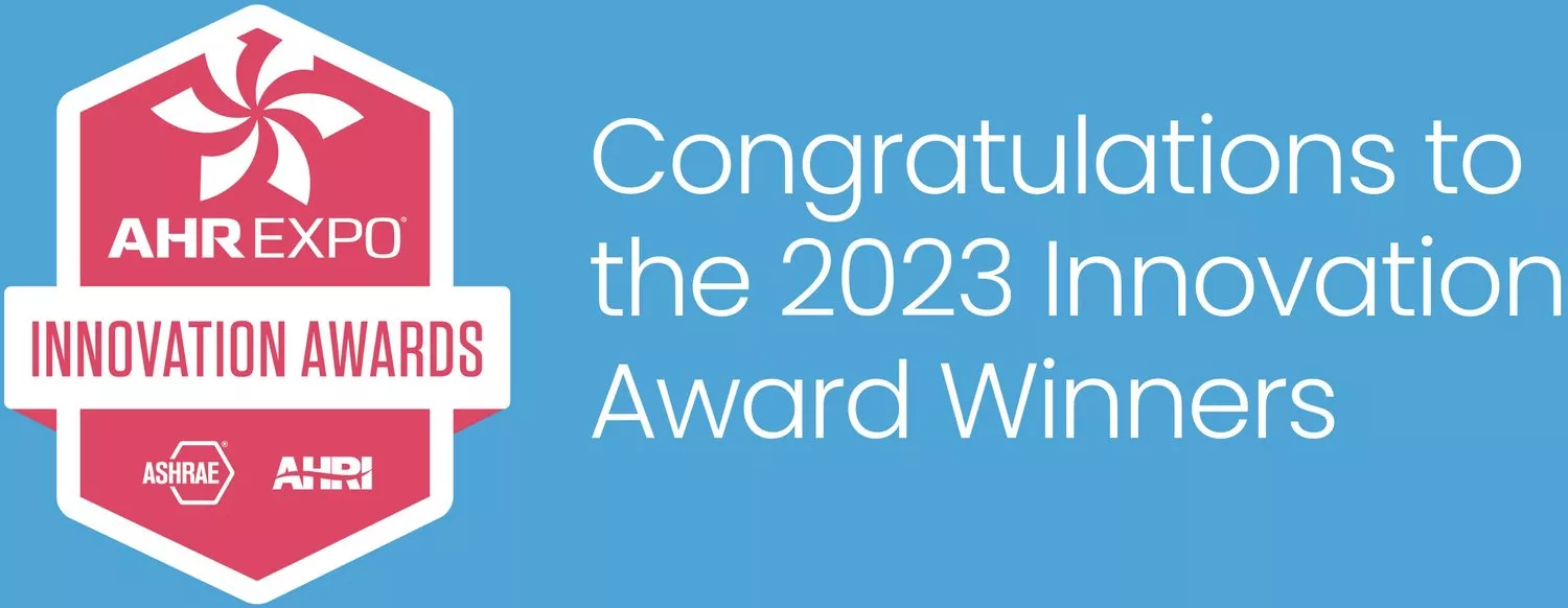 AHR Expo Announces 2023 Innovation Awards Winners