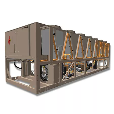 The YORK YVFA Free-cooling VSD Screw Chiller