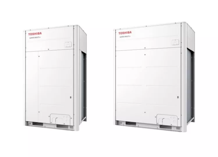 Toshiba Super Multi-u Heat Recovery VRF Series and Heating / Cooling Mode Switch Units