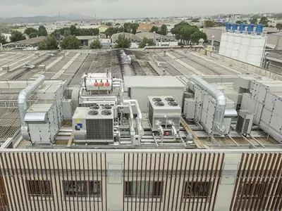 Climaveneta units installed at ICA2 plant