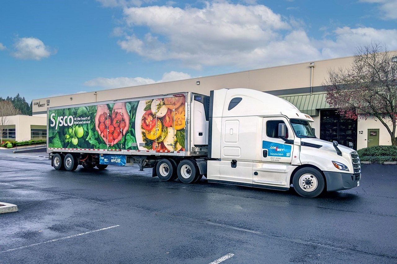 sysco electric trucks