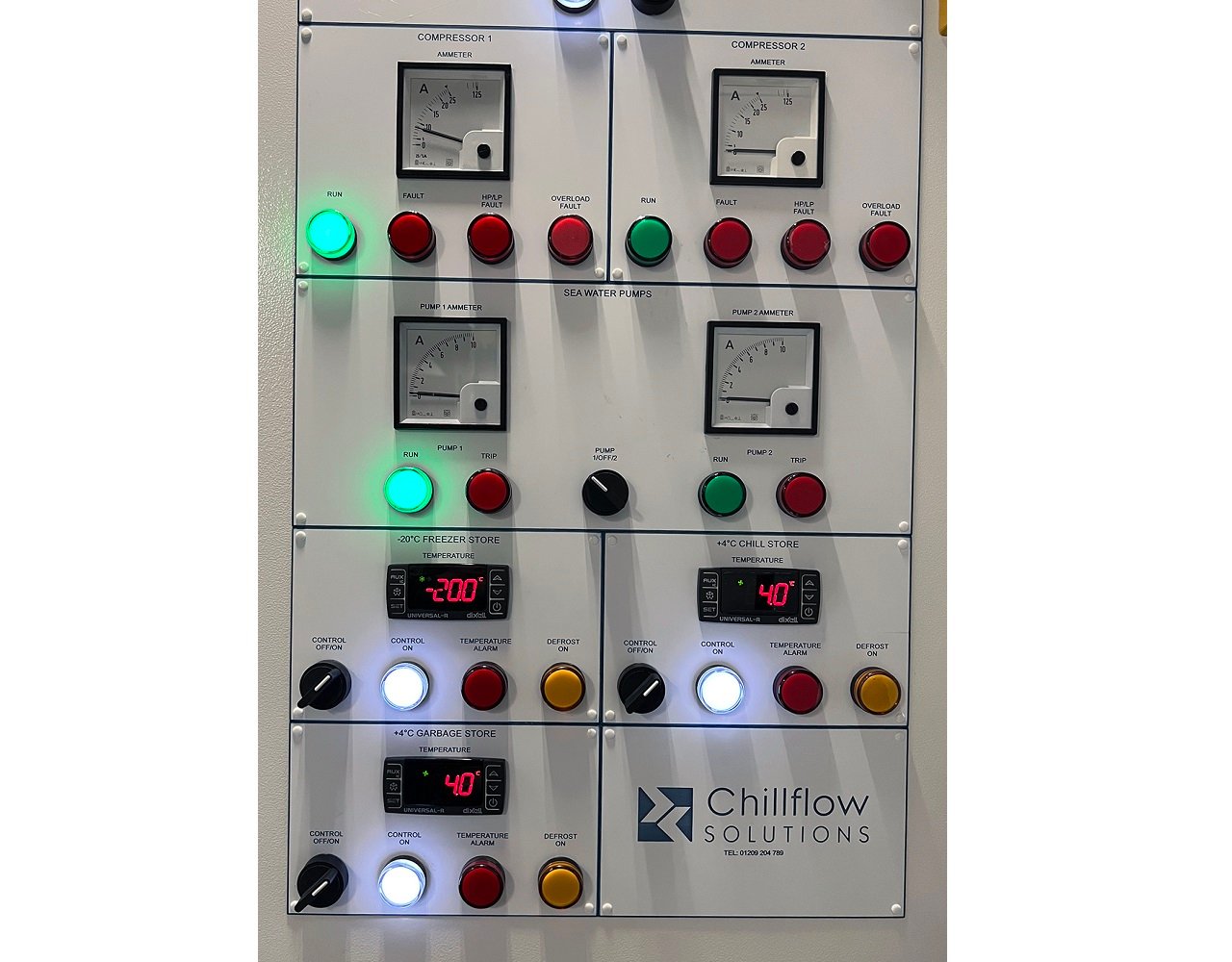 R449A-based marine refrigeration system for a 65m super yacht