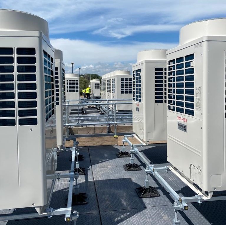 New NHS Nightingale Hospital in Exeter is Air Conditioned with Toshiba SHRM-e Heat Recovery VRF