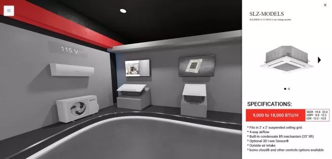 Mitsubishi Electric Trane HVAC US International Business Unit Launches Virtual Showroom