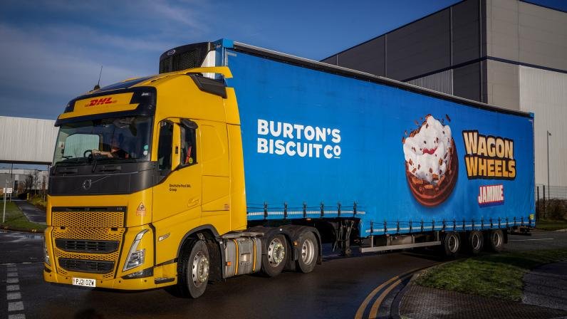 DHL introduction of 32 new temperature-controlled trailers to its Burton’s Biscuits fleet