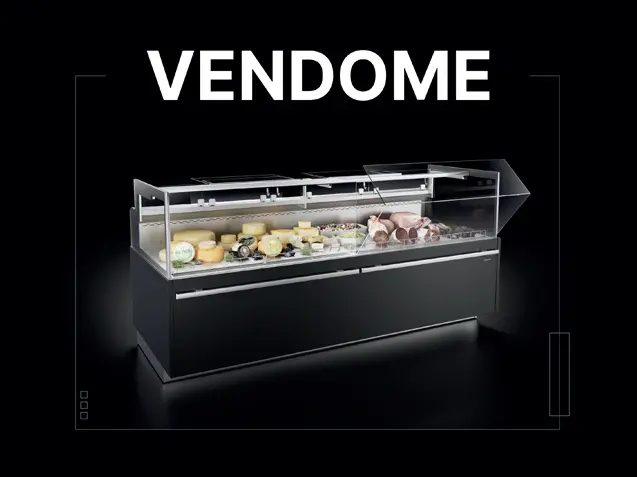 Arneg introduces Vendome refrigerated counter with enhanced transparency and ergonomics