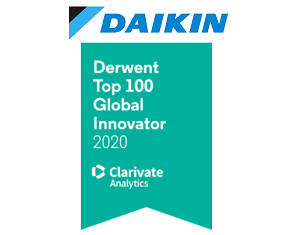 Daikin Named among Derwent Top 100 Global Innovators 2020