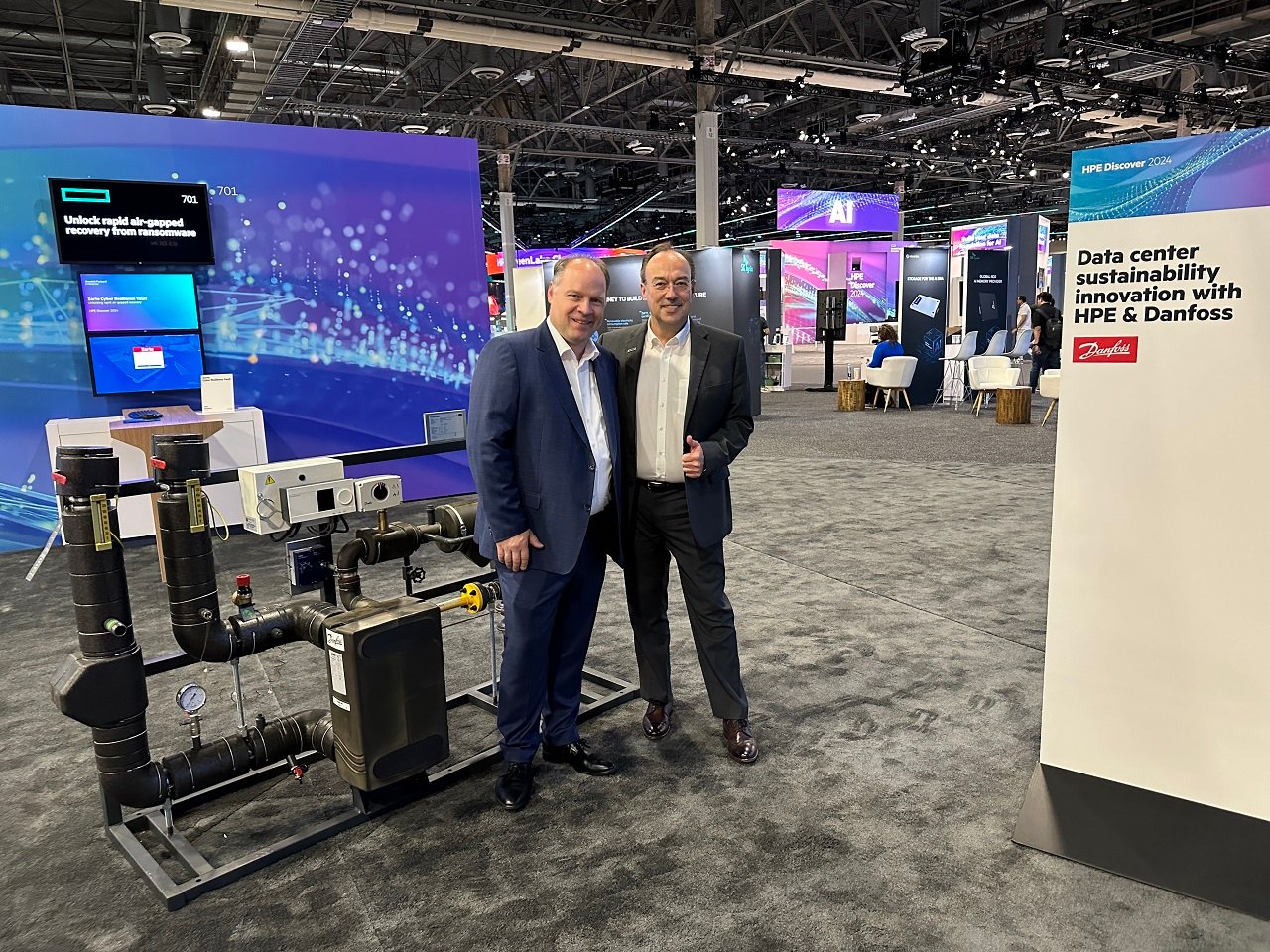 Hewlett Packard Enterprise and Danfoss Partner to Curb Data Center Energy Consumption and Reuse Excess Heat