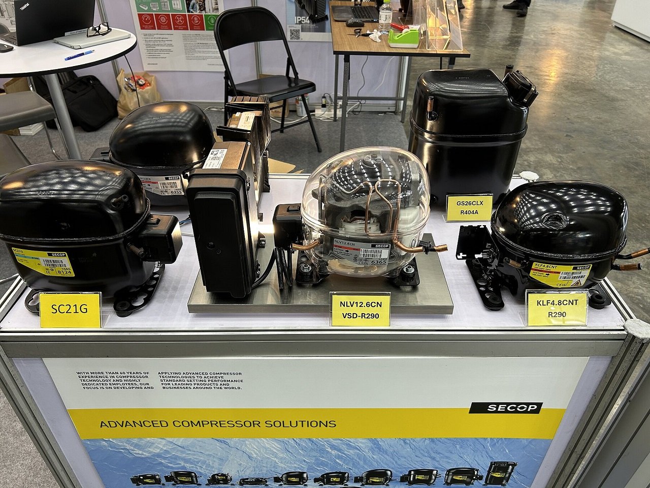 Secop and G-Power Showcased Cutting-Edge Cooling Solutions at Bangkok RHVAC 2024