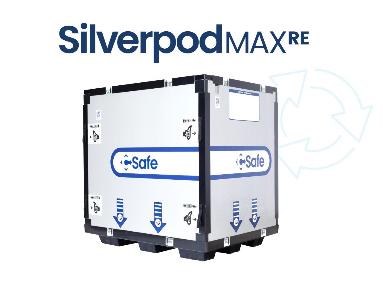 CSafe Introduces Reusable Silverpod MAX RE Pallet Shipper