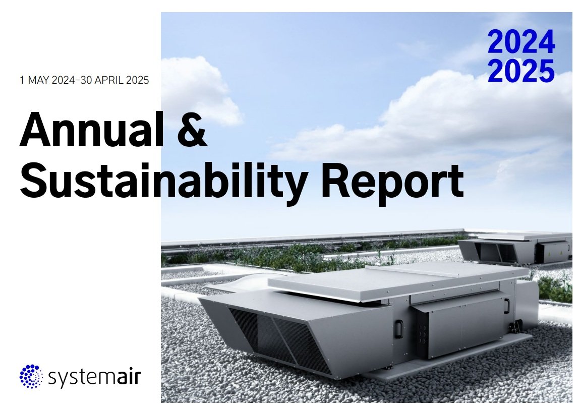 Systemair Reports Higher Profit and Sustainability Gains in 2024/25
