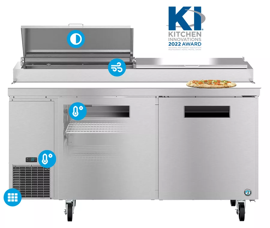 Hoshizaki America, Inc. Releases New Pizza Prep Table Models with Smart Technology