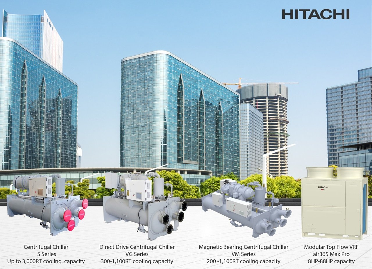 Hitachi launches high-efficiency chiller systems for Southeast Asia’s growing data center market