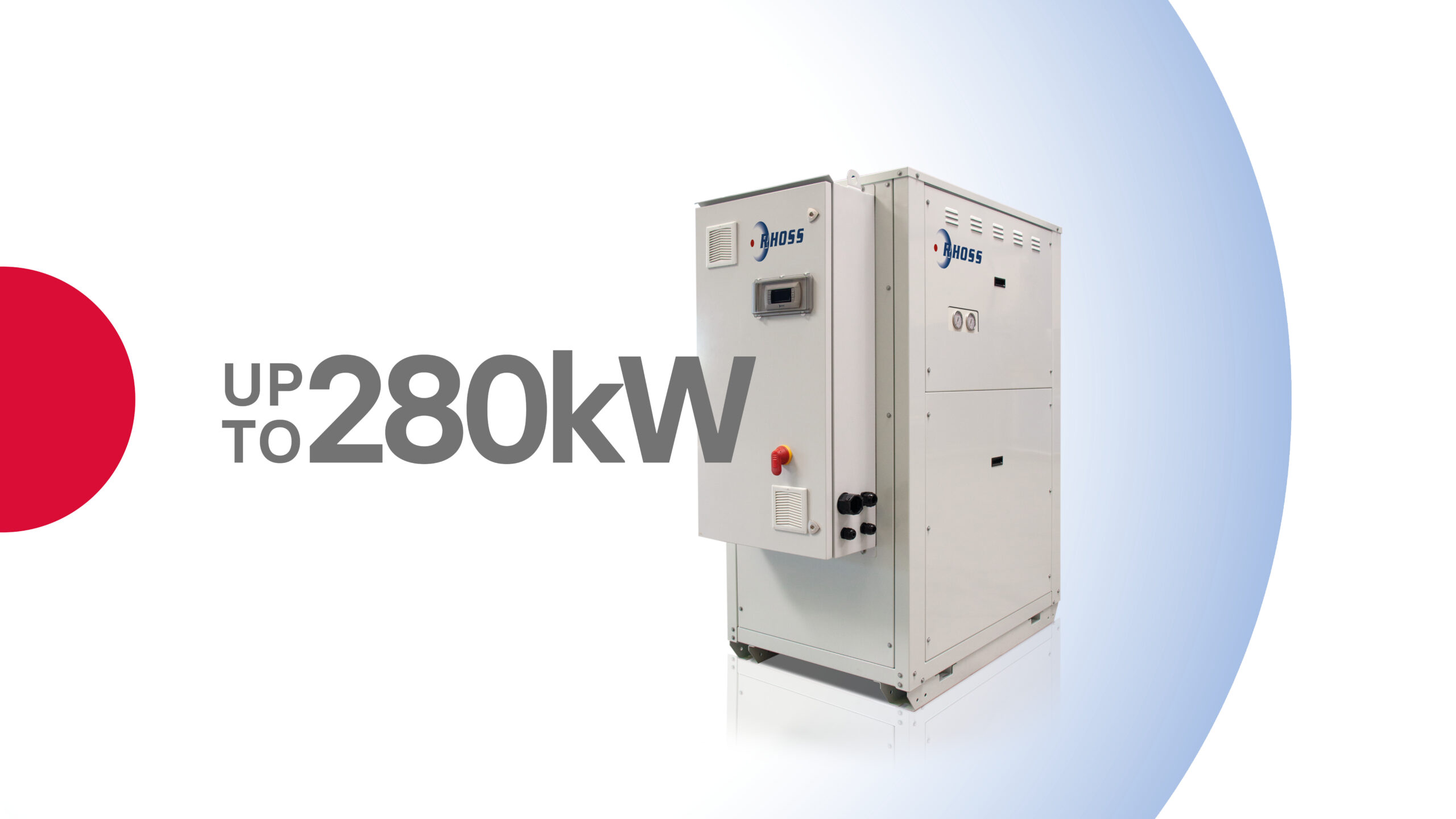 Rhoss expands FLOW BOOSTER EVO heat pump range to 280 kW
