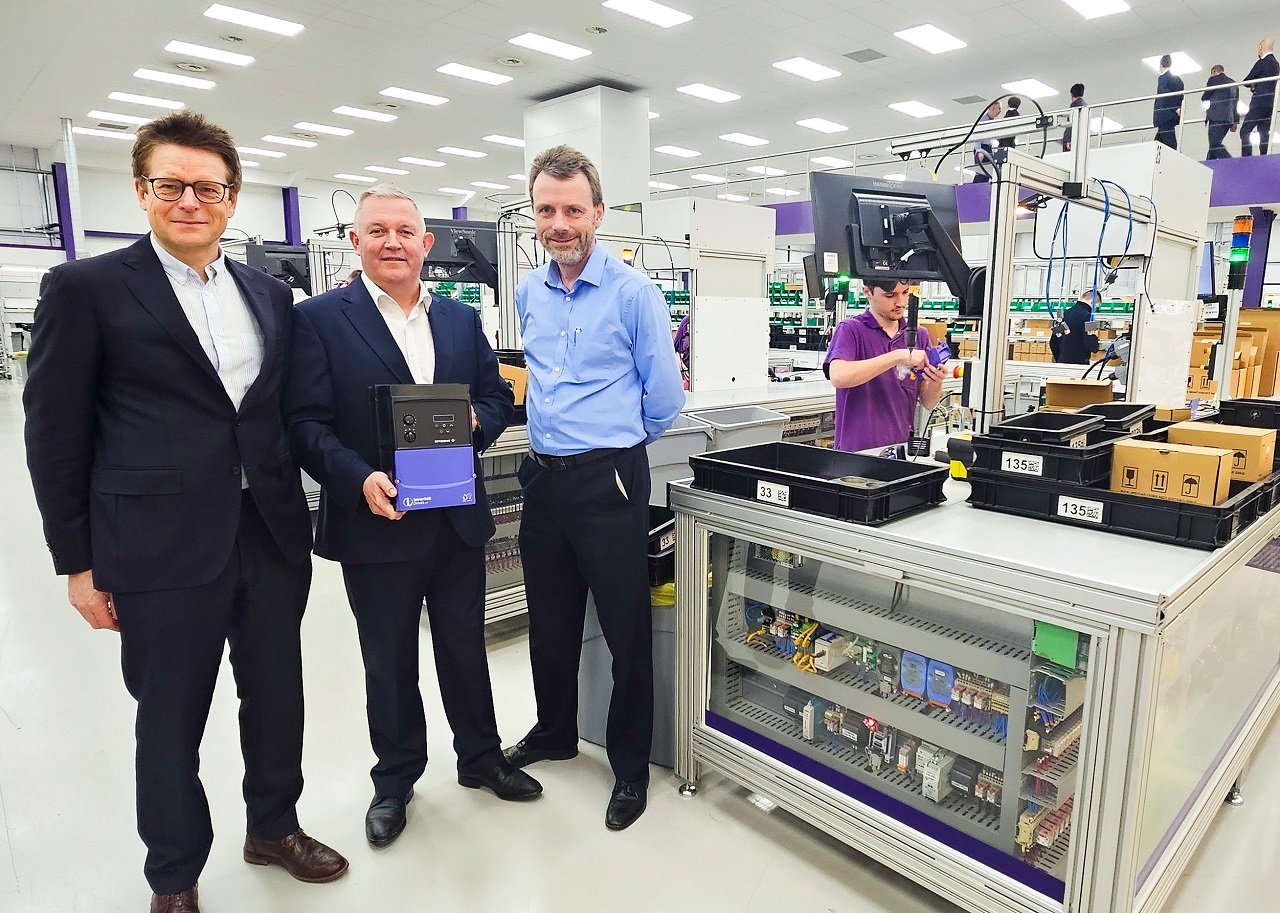 Invertek celebrated producing its three millionth VFD