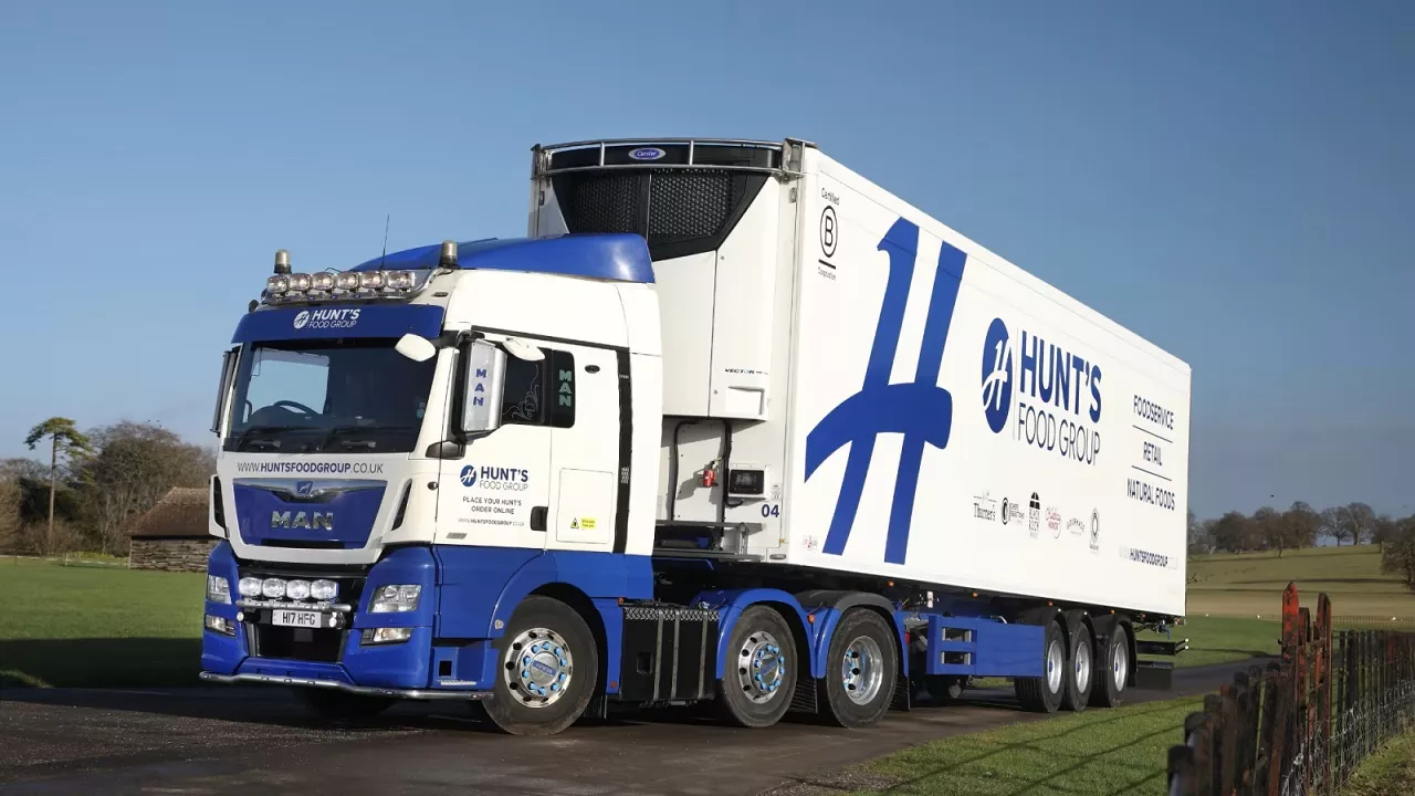 Hunt's Food Group has chosen the new Carrier Transicold Eco-Drive and Vector HE 19 MT