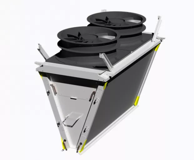 Kaltra offers high-performance V-shaped condensing coil assemblies