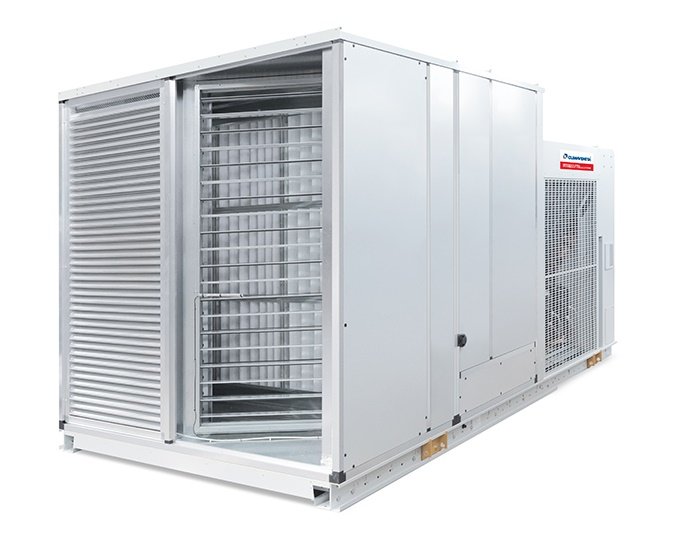 New range Climaveneta of compact rooftops WSM2
