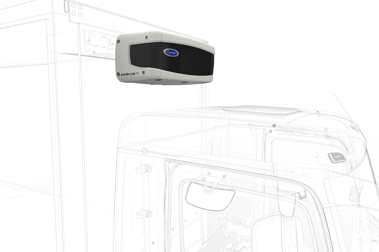 Carrier Transicold launched two new refrigeration units Xarios 8 and Neos HE 100 S