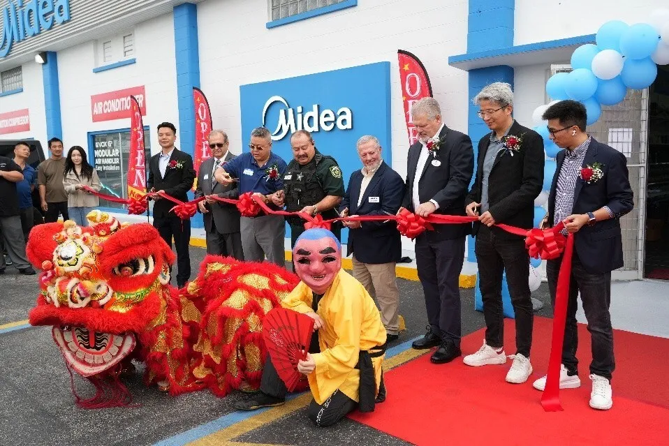 Midea Opens First Branded Showroom and Training Center in Florida