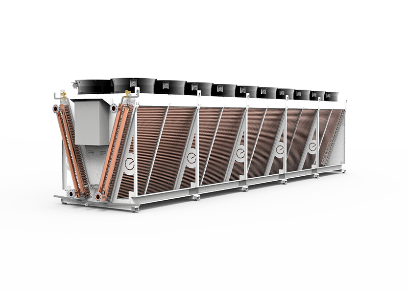 ENEX Technologies launches industrial V-shaped dry cooler with up to 2.5 MW capacity