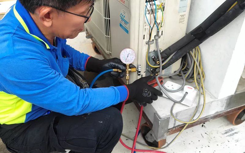 A-Gas Singapore Empower Gain City with Refrigerant Training  