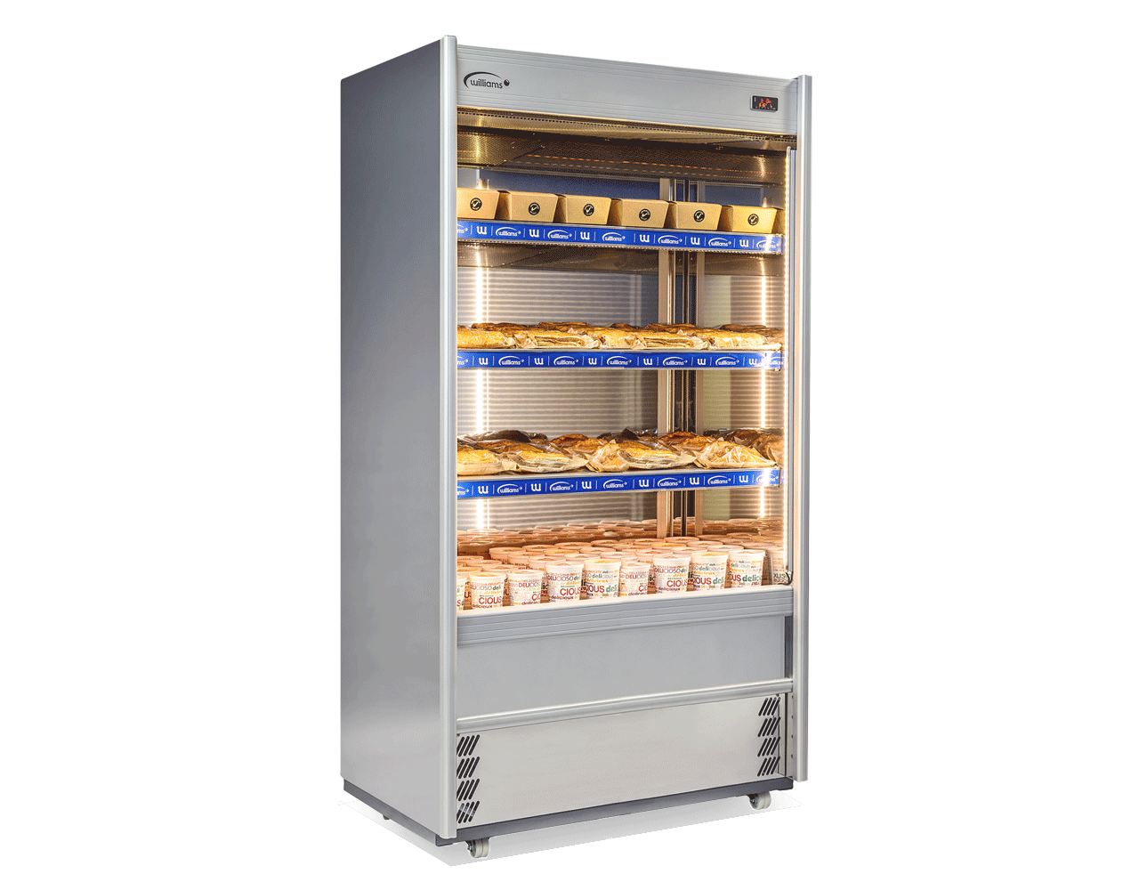 New range of Chilled Multidecks Williams merchandisers