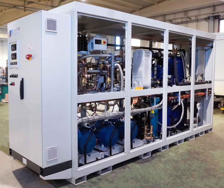 CO2 chiller with heat pump: NOVA FRIGO introduces an unprecedented technology with the contribution of Frascold
