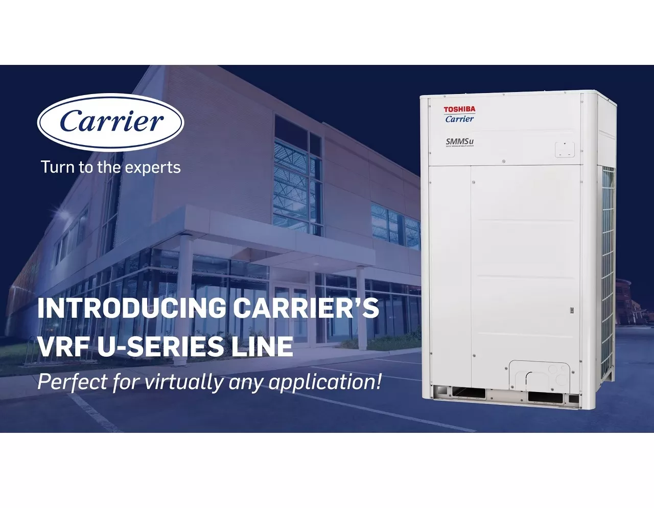 Carrier introduce the next generation line u-Series