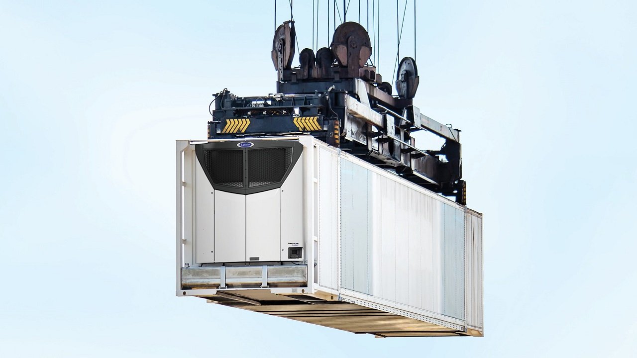 Carrier Transicold’s Thin-Profile Vector 8400R Intermodal Unit