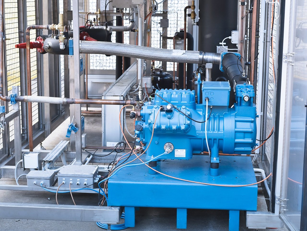Frascold upgrades its test laboratory for R290 and CO2 compressors 