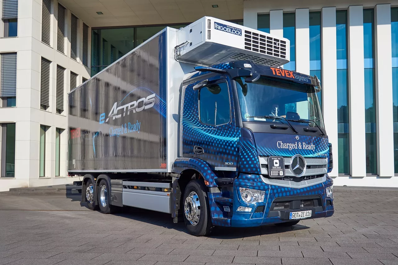 Frigoblock Collaborates with Mercedes-Benz to Refrigerate the First Battery-Powered eActros Trucks