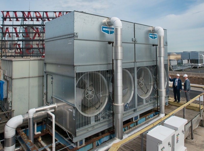 Elliott-Lewis installs resurrected EVAPCO cooling tower for historic Philadelphia residence