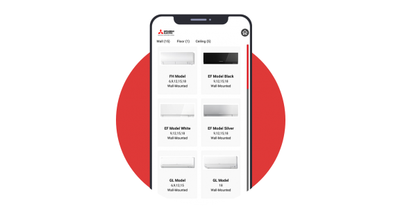 Mitsubishi Electric Trane HVAC US Announces Updates to the Mitsubishi Electric MEView App