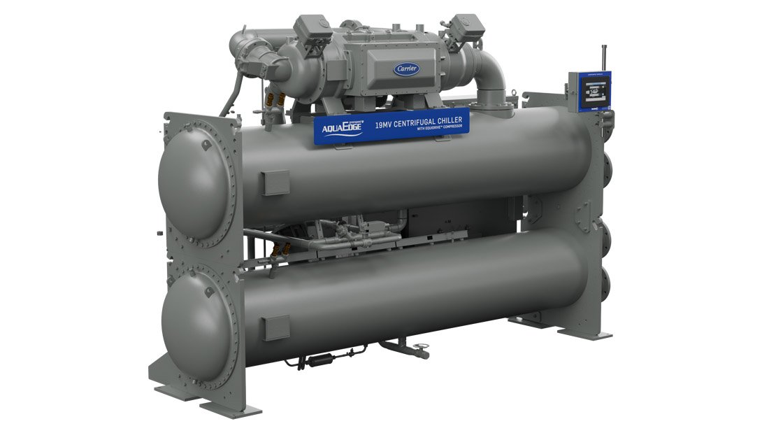 Carrier is introducing an updated AquaEdge 19MV