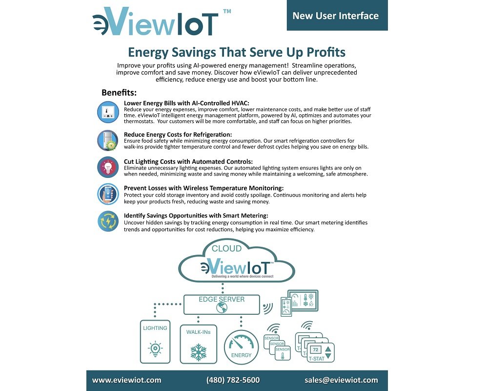 Engenuity Systems Launches eViewIoT PRO for Retail to Optimize Energy Management