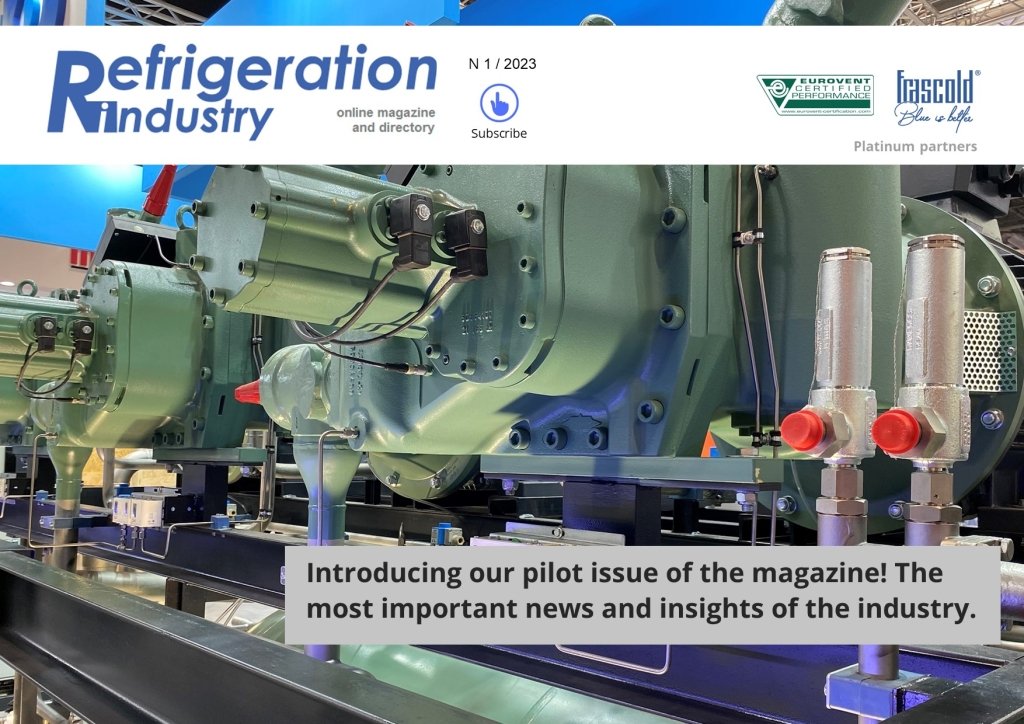 The magazine Refrigeration industry