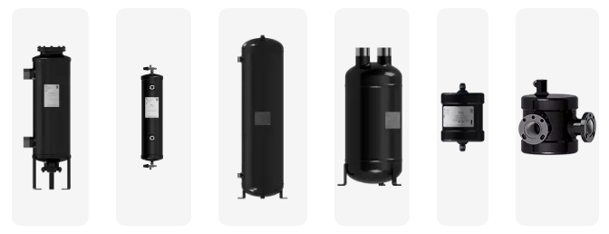 CO2 vessels and components