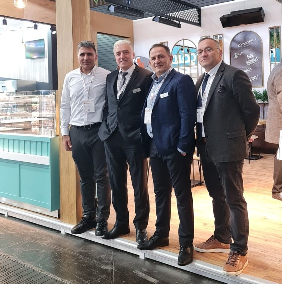 Martek Refrigeration stand and staff at EuroShop 2023