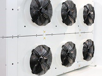 Floor-mounted air coolers
