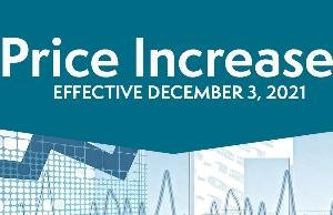 EVAPCO Announces Price Increase Effective December 3, 2021