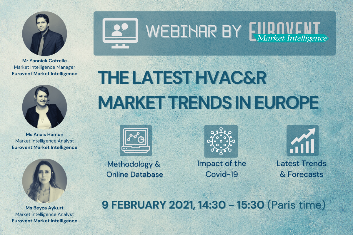 Webinar by Eurovent Market Intelligence: The Latest HVAC-R Market Trends in Europe